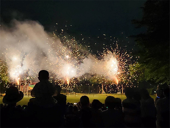 2023年7月21日　花火大会を開催しました